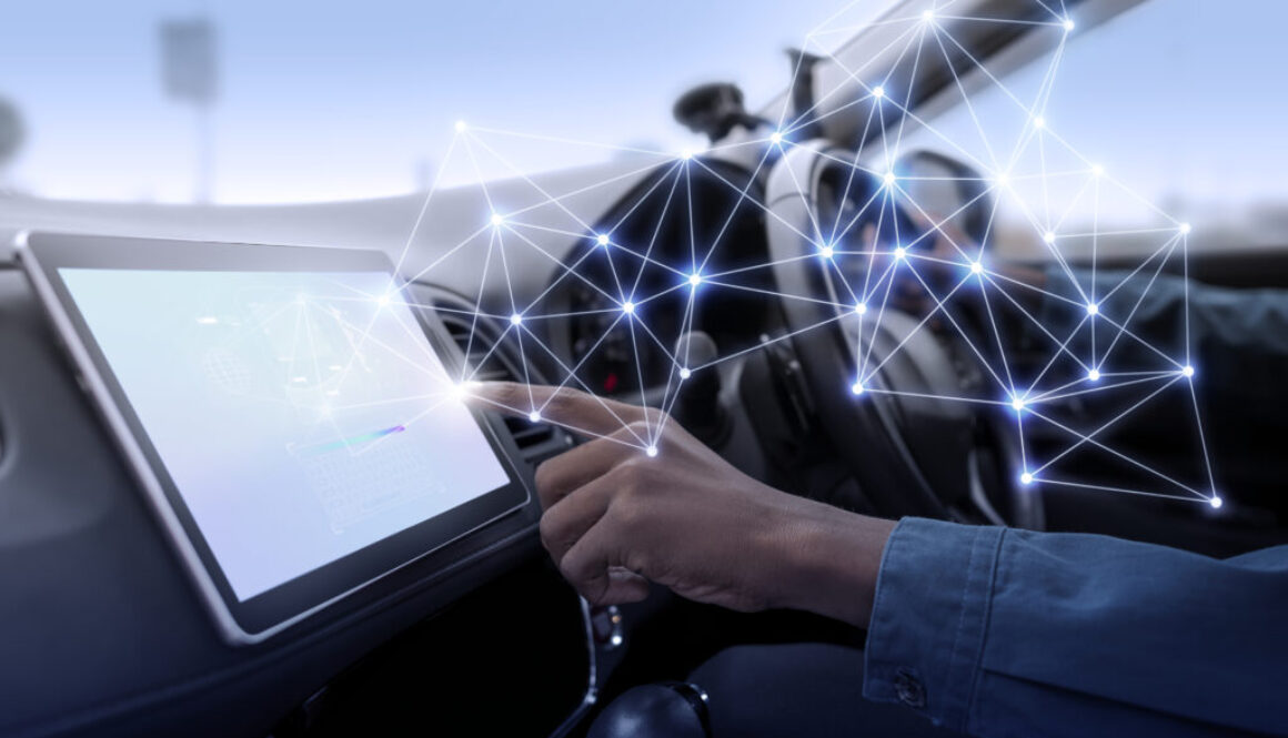 Gps system in a smart car